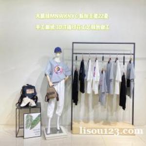 大眼球22夏歐版T恤 時尚休閑運動T恤連衣裙貨源 商場活動引