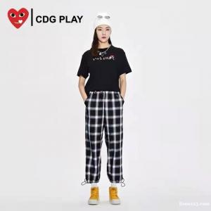 CDG小紅心愛心圓領(lǐng)T桖自帶流量電商直播品牌女裝2022夏款