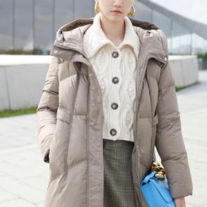 【羽芮】鵝絨 加厚真皮羽絨服 剪標大碼鵝絨服尾貨供應(yīng)鏈