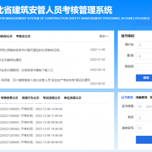 武漢市三類人員建筑安全員ABC報考情況說明敘后塵