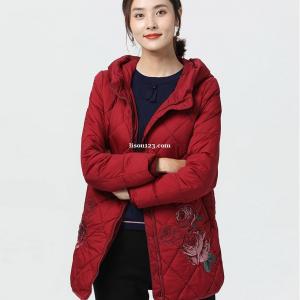 美迪菲棉衣加厚棉襖中老年衣服媽媽秋冬加絨外套貨源供應