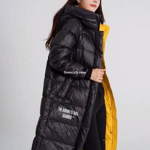 寶萊國際羽絨服女裝品牌折扣實體店直播貨源 服裝尾貨走份批發