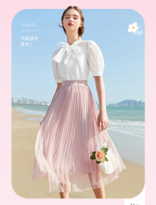 秋水伊人30年老品牌 氣質連衣裙女裝品牌