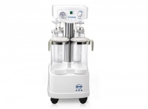 醫院斯曼峰YX980D電動手術吸引器高負壓大流量推車立式4個