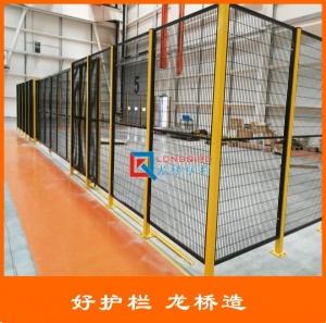 江蘇無縫機器人圍欄規格  機器人圍欄卡扣公司 機器防護欄材料