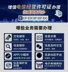 申請成都ICP許可證審批增值電信業務經營