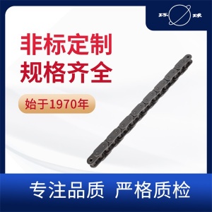 C型直板短節(jié)距精密滾子鏈條 傳動(dòng)鏈 環(huán)球鏈條