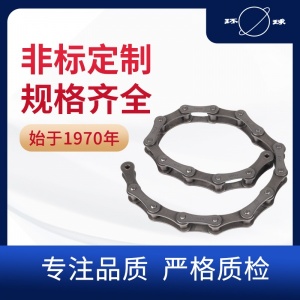 A2040鏈條 雙節距精密滾子鏈 傳動鏈 環球鏈條