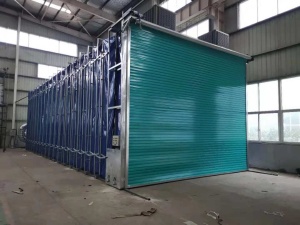 移動式伸縮噴漆房噴漆工作更便捷