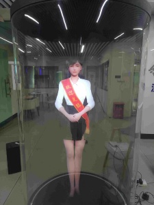 全息迎賓虛擬講解員/展館中的智能化虛擬人-時代中視