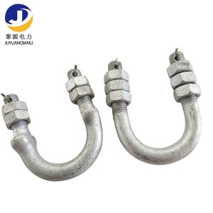 熱鍍鋅電力連接件 U型環(huán) U型掛環(huán) 聯(lián)板 碗頭 球頭 U型螺