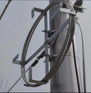 余纜架 桿用鋼帶固定余纜架 塔用夾板余纜架 線(xiàn)盤(pán)余纜架