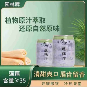 園林牌蓮藕汁清涼飲品商務(wù)常備飲料