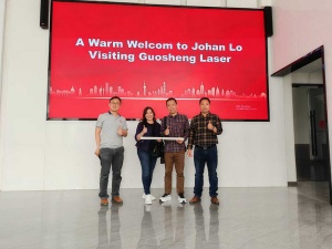 Johan Lo總監(jiān)一行蒞臨西安國(guó)盛激光參觀交流