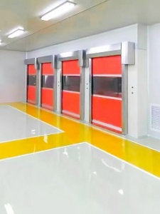 PVC快卷門在工業環境中應用安全性解析