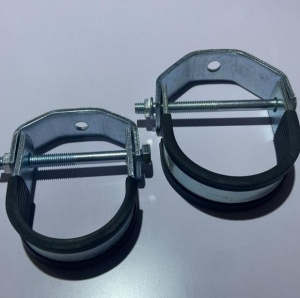 管束供應 重性鍍鋅多型號 O型分體式馬鞍抗震支架配件
