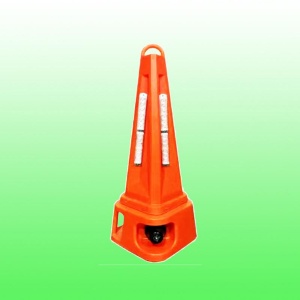 聲光警示路錐價(jià)格 聲光路錐報(bào)警器公路養(yǎng)護(hù)作業(yè)警示設(shè)備
